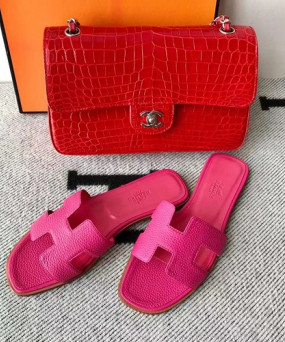 에르메스 올수공 오란 슬리퍼 샌들 토고 21